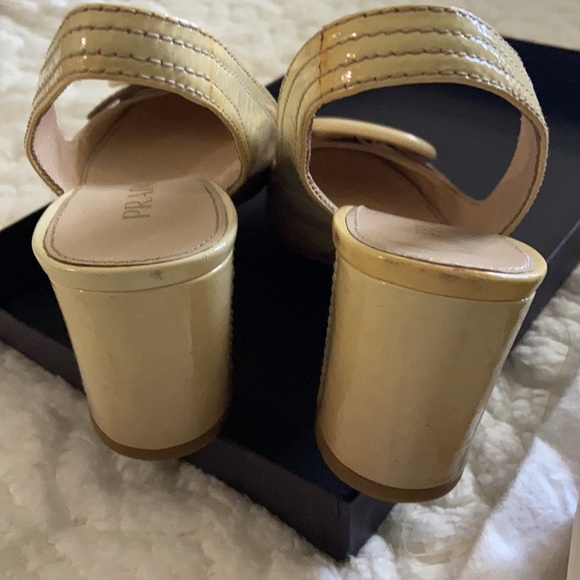 Prada slip on shoes beige/brown color size 6 - Picture 7 of 10